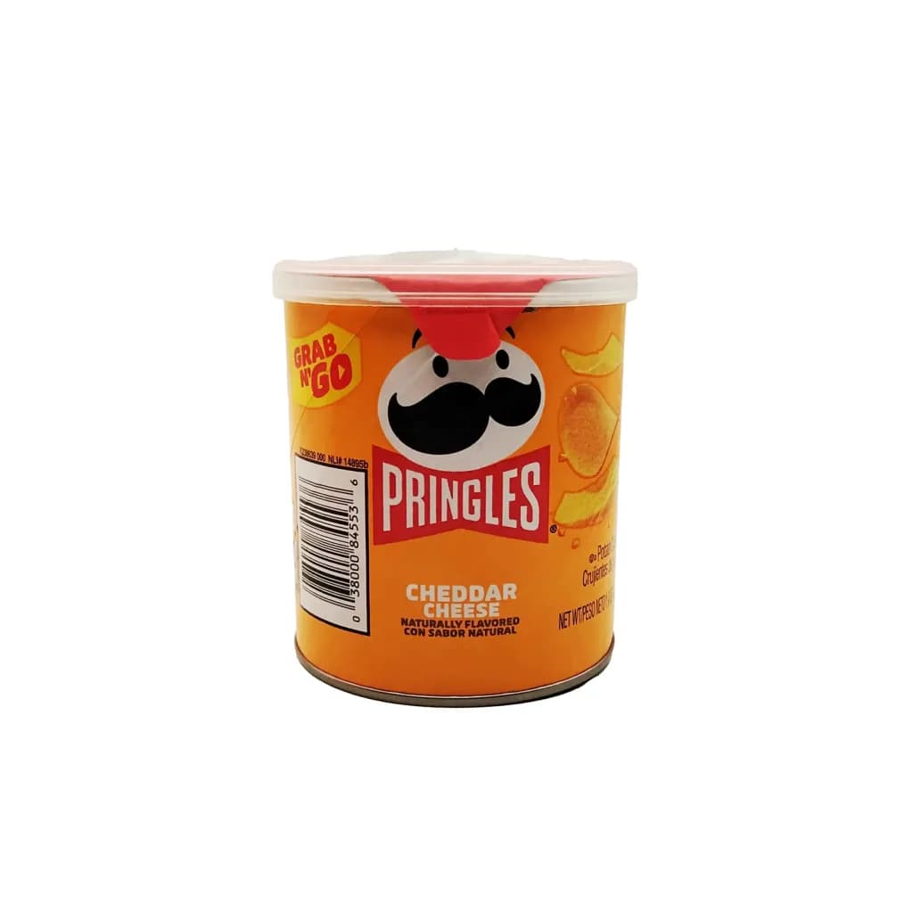 چیپس پرینگلز Pringles مدل Cheddar Cheese — تصویر ۴