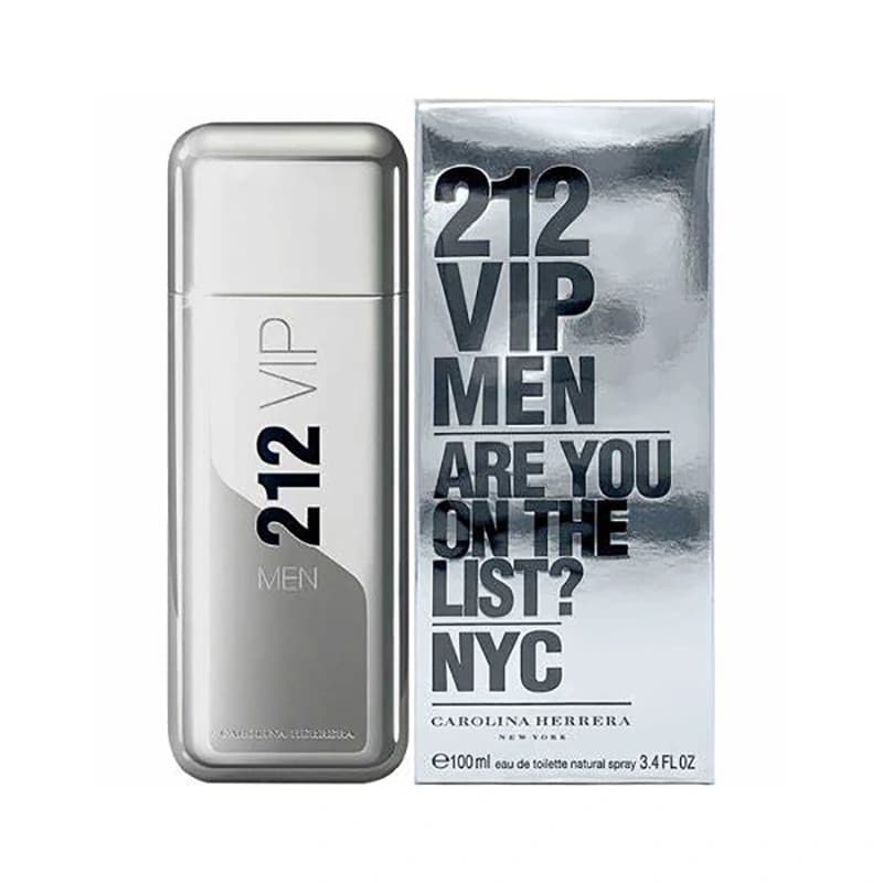ادو تویلت مردانه کارولینا هررا مدل 212 VIP حجم 100 میل — تصویر ۵