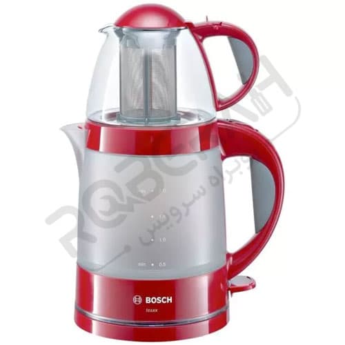 قوری قرمز چای ساز بوش کد 00646202 — تصویر ۴