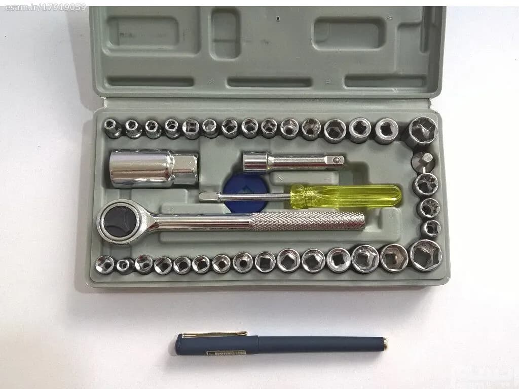جعبه بکس ۴۰ عددی باس مدل BS-40pcs — تصویر ۵