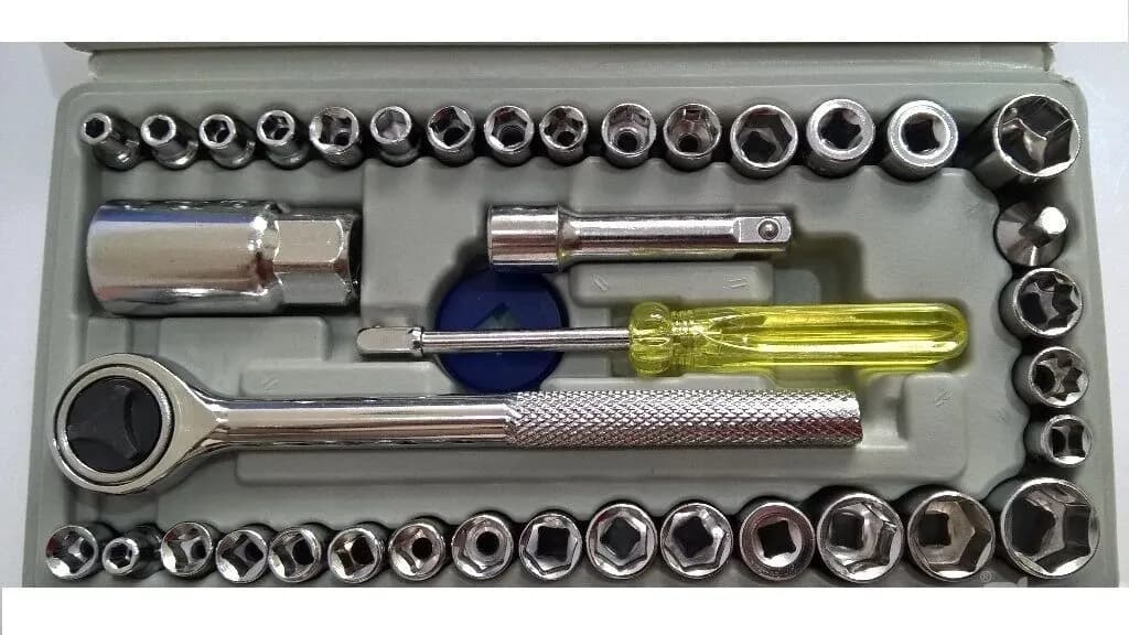 جعبه بکس ۴۰ عددی باس مدل BS-40pcs — تصویر ۴