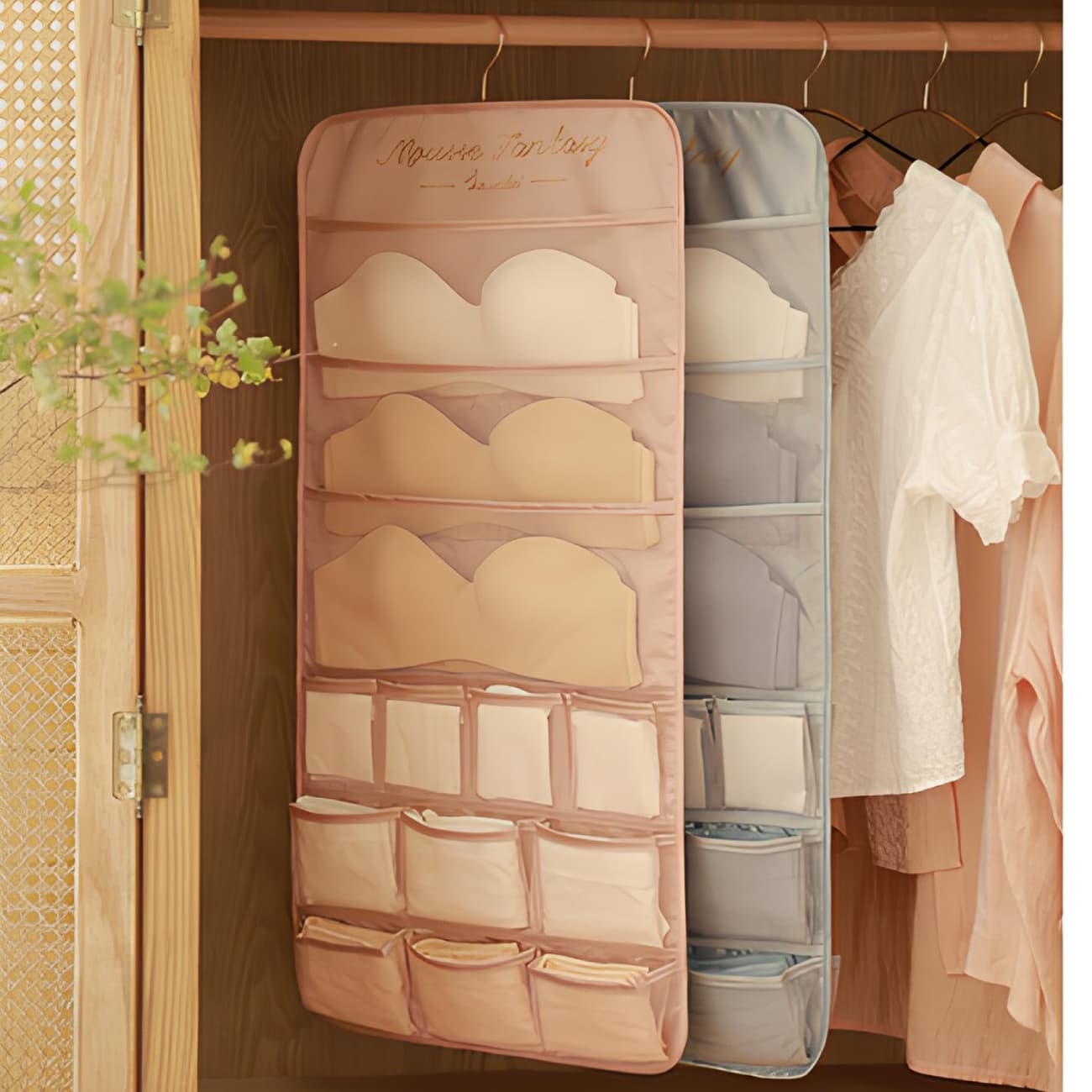 کاور آویز نظم دهنده لباس زیر و جوراب دوطرفه Mousse Fantasy — تصویر ۵
