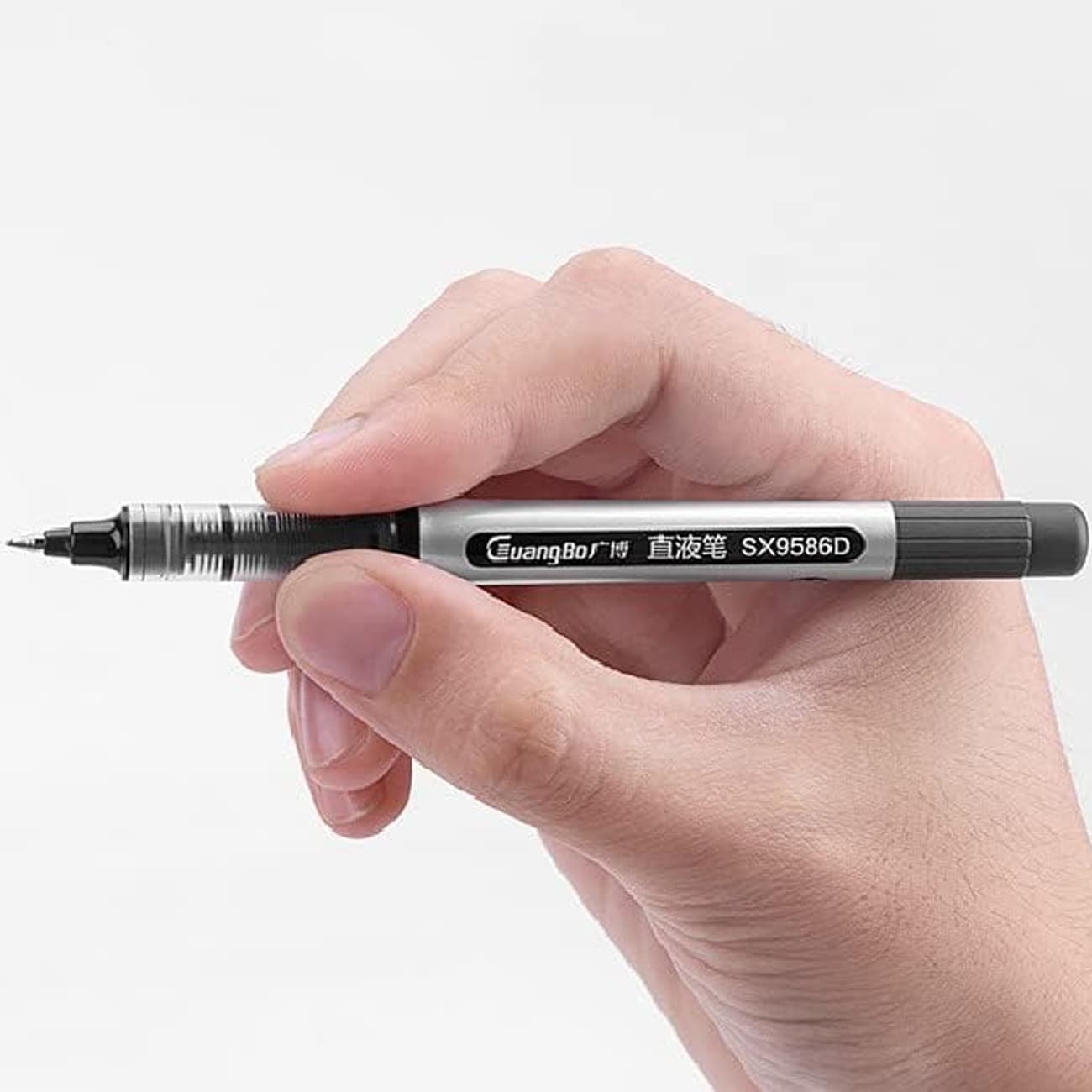 خودکار ژله ای مشکی رولر ROLLER مدل sx9586d نوک 0.5 میلیمتری 12 عددی — تصویر ۴