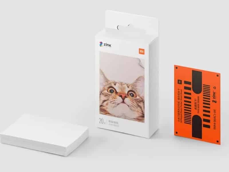 کاغذ مخصوص چاپ عکس شیائومی 20تایی Mi Portable Photo Printer Paper XMZPXZHT03/XMBXXZ01HT — تصویر ۱۲