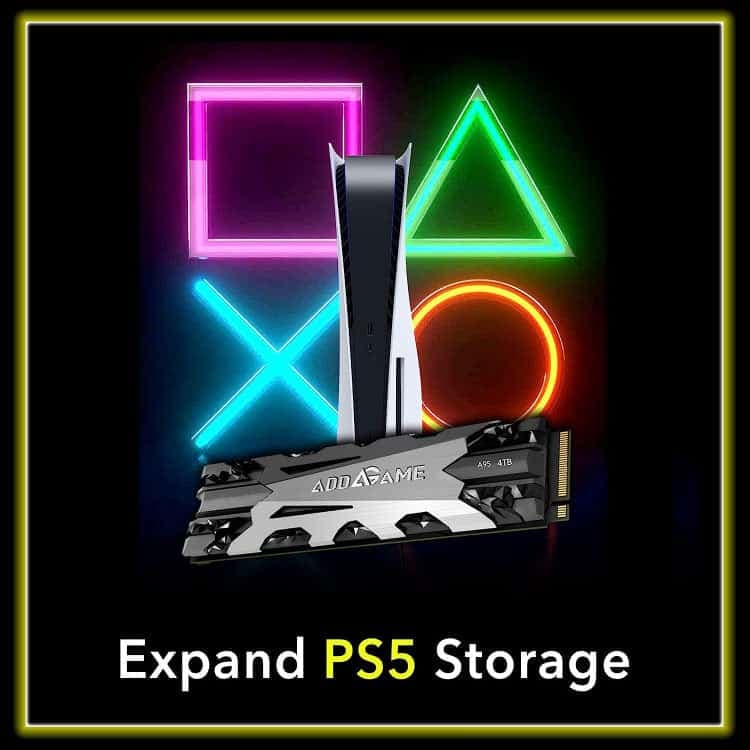 حافظه اس اس دی ADDLINK ADDGAME A95 – Series A دارای هیت سینک – 4TB — تصویر ۴
