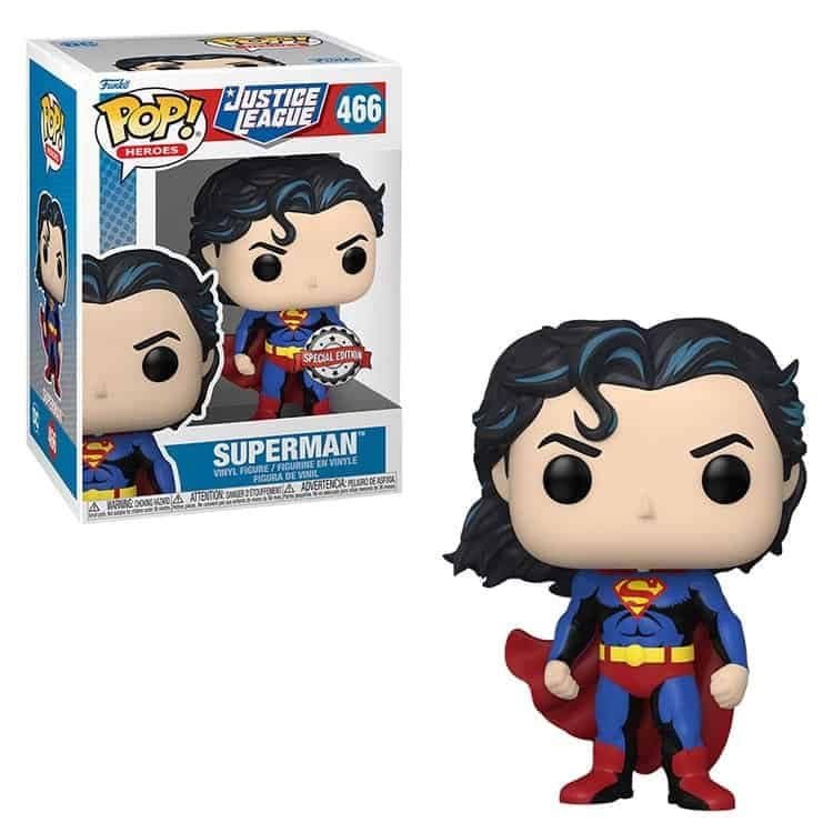 فیگور فانکو پاپ طرح DC Justice League Superman – کد 466 — تصویر ۳