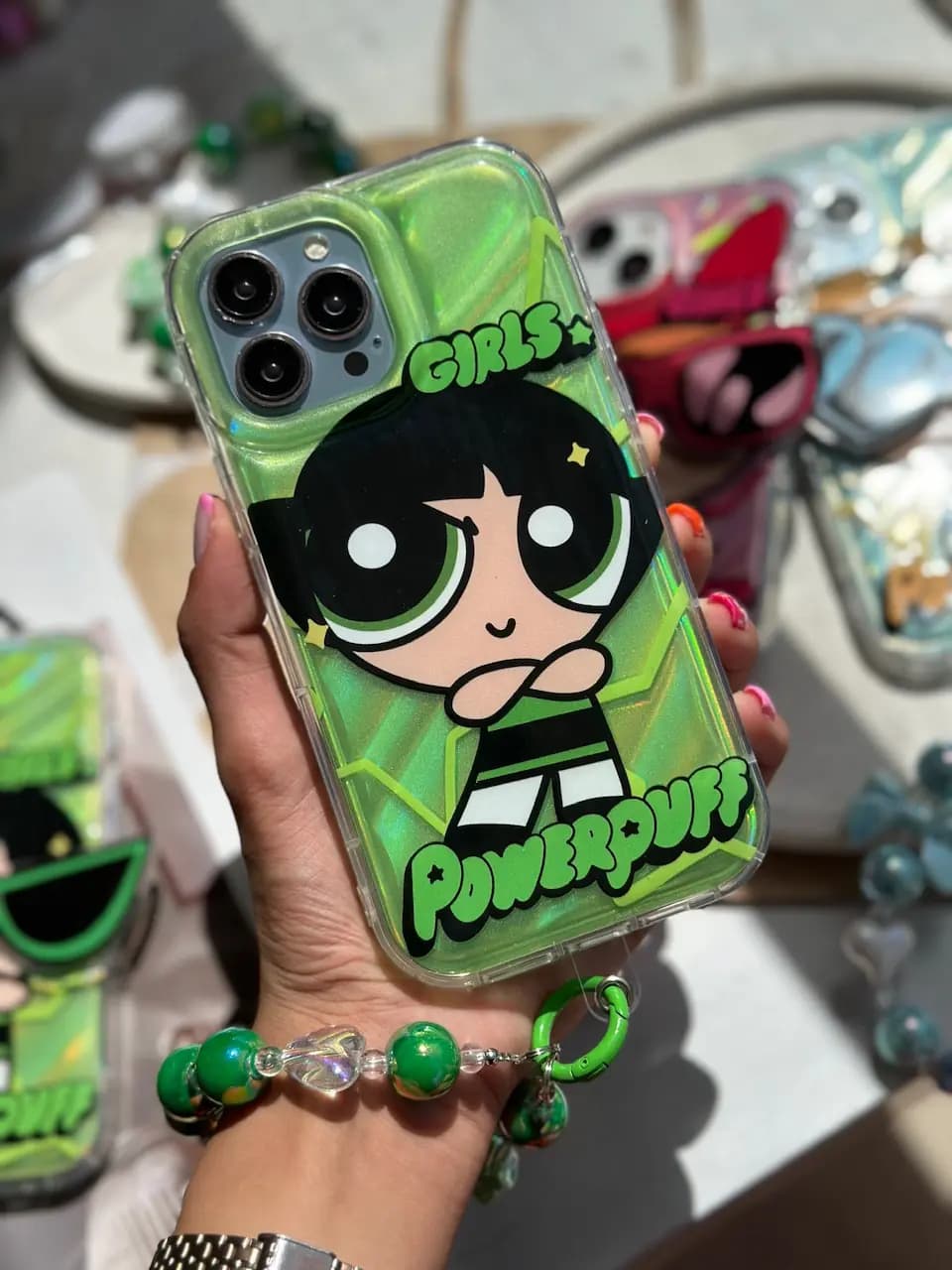 قاب Power Girls با پاپ سوکت و بند (کدC1363) — تصویر ۲