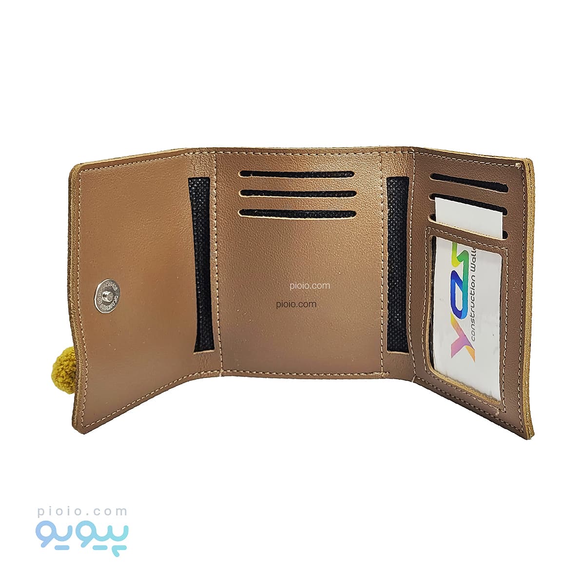 کیف پول سه لت تاشو طرح خرگوش خزدار — تصویر ۲