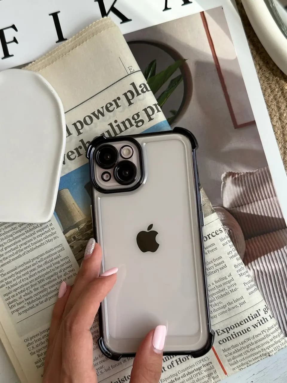 قاب Black Transparent (کدC1319) — تصویر ۷