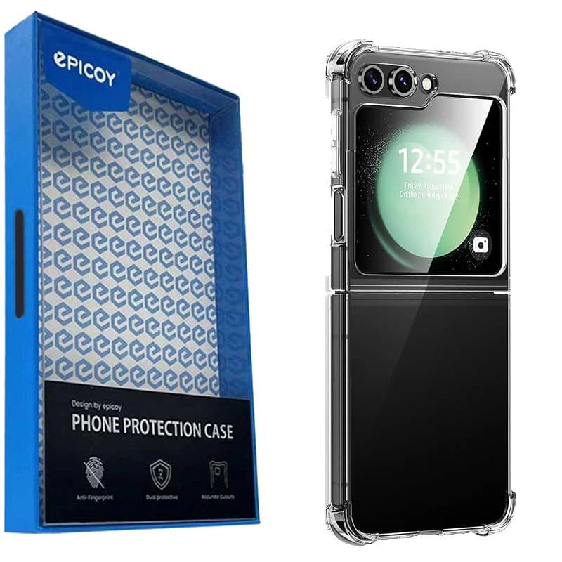 قاب اپیکوی مدل Piblue Clear مناسب برای گوشی موبایل سامسونگ Galaxy Z Flip 5 — تصویر ۹