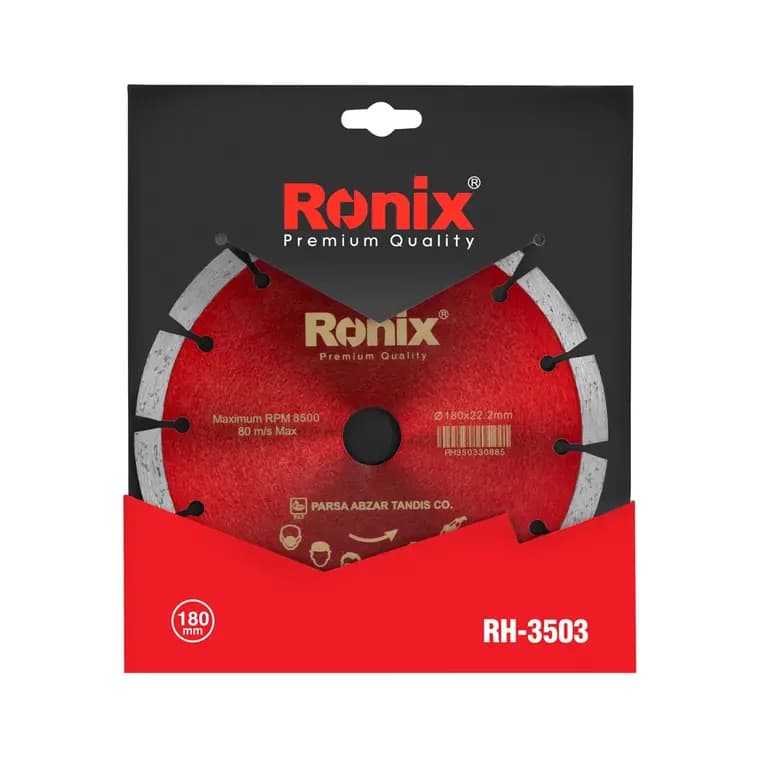 صفحه گرانیت بر ۱۸۰ میلی متری رونیکس مدل RONIX RH-3503 — تصویر ۳