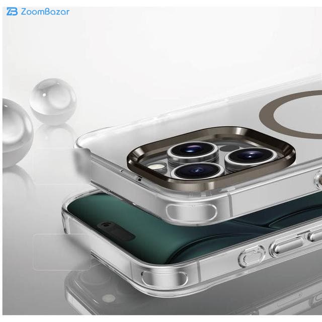 قاب گرین لاین مدل GNMTMG16PMTI مناسب برای گوشی موبایل اپل iPhone 16 Pro Max — تصویر ۵