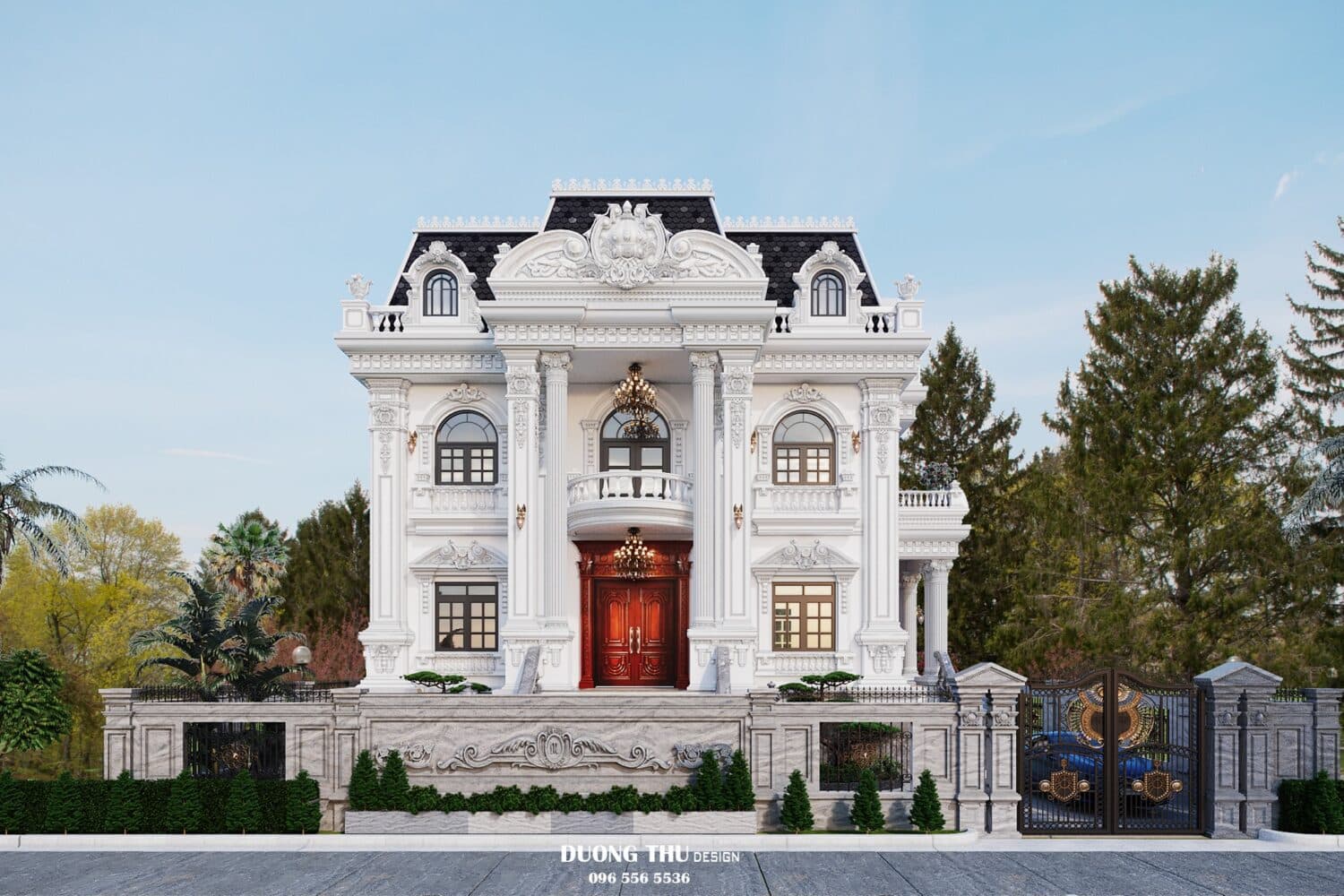 دانلود مدل سه بعدی نمای خارجی ویلای تریپلکس 3D Villa Exterior2 Model — تصویر ۳