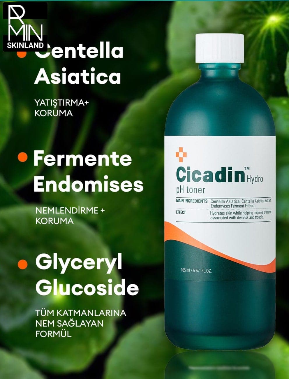 تونر آبرسان میشا مدل سیکادین حجم 165ml — تصویر ۳
