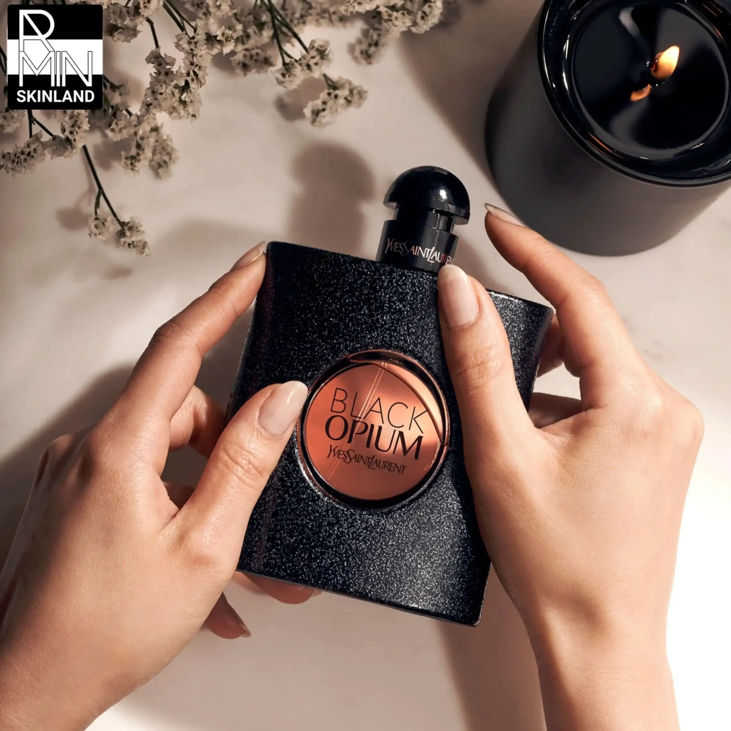 عطر زنانه ایو سن لورن مدل Black Opium حجم 90ml — تصویر ۳
