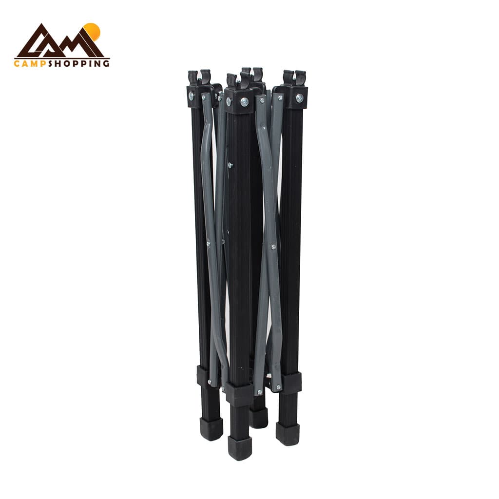 میز آلومینیومی آکاردئونی 2 نفره پرستیژ کد 66857 — تصویر ۴