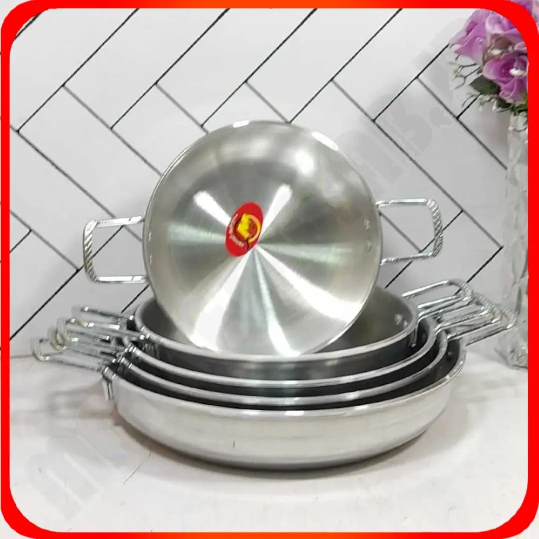 تابه 5 رقم چکشی دو دسته لب کنگره شهرزاد