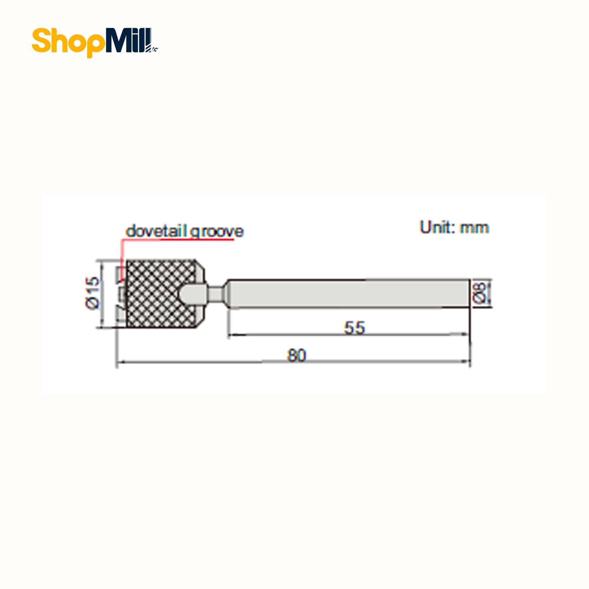 پایه ساعت شیطونکی اینسایز (Insize) مدل 1A-6297 — تصویر ۳