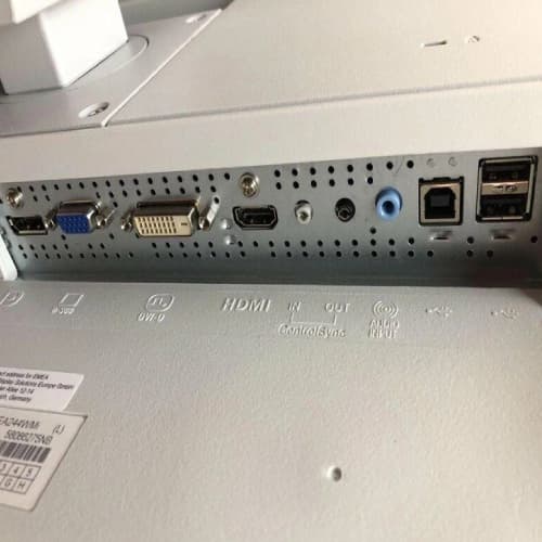 مانیتور استوک سفید 24 اینچ ان ای سی NEC MultiSync EA244WMi Monitor — تصویر ۵