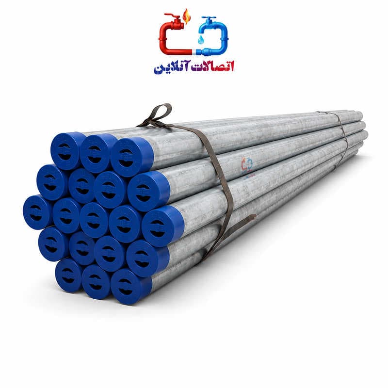 لوله گالوانیزه سنگین ساوه 1 اینچ