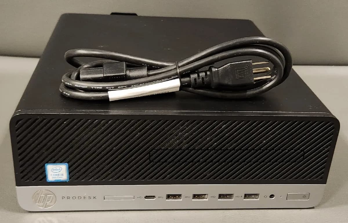 مینی کیس استوک ProDesk 600 G5 SFF پردازنده i7-9700 — تصویر ۵