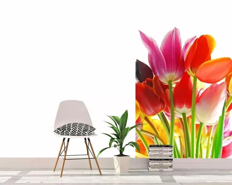 پوستر دیواری گلهای لاله