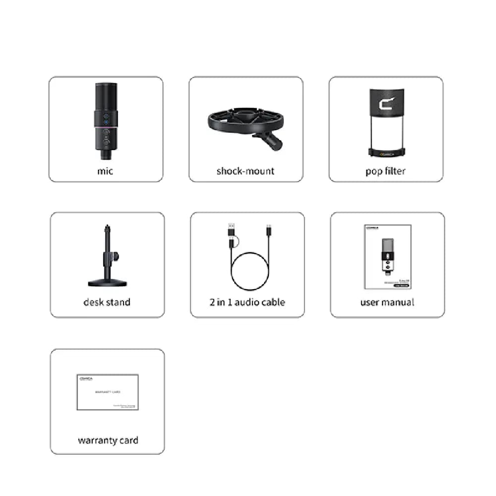 میکروفون استودیویی Comica EJOY U2D — تصویر ۴