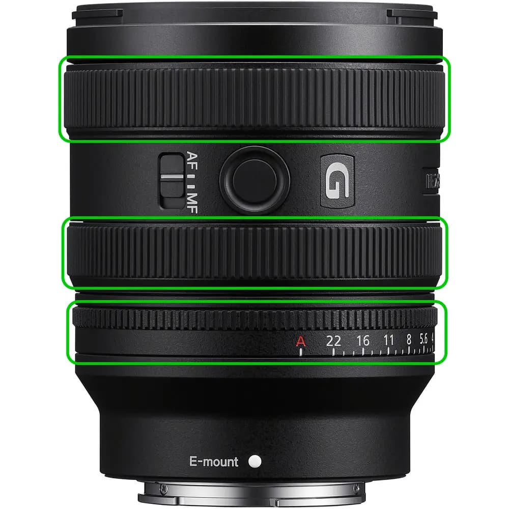 لنز سونی FE 24-50mm f/2.8 G (Sony E) — تصویر ۳