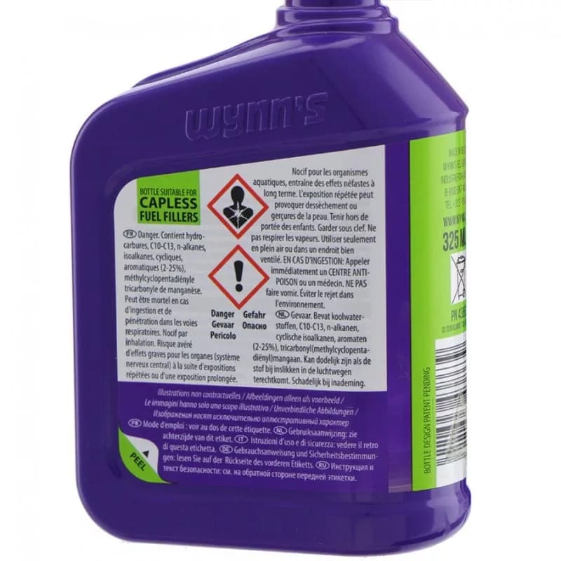 اکتان بوستر و مکمل سوخت وینز مدل Octane Booster حجم 325 میلی لیتر بسته 12 عددی — تصویر ۳