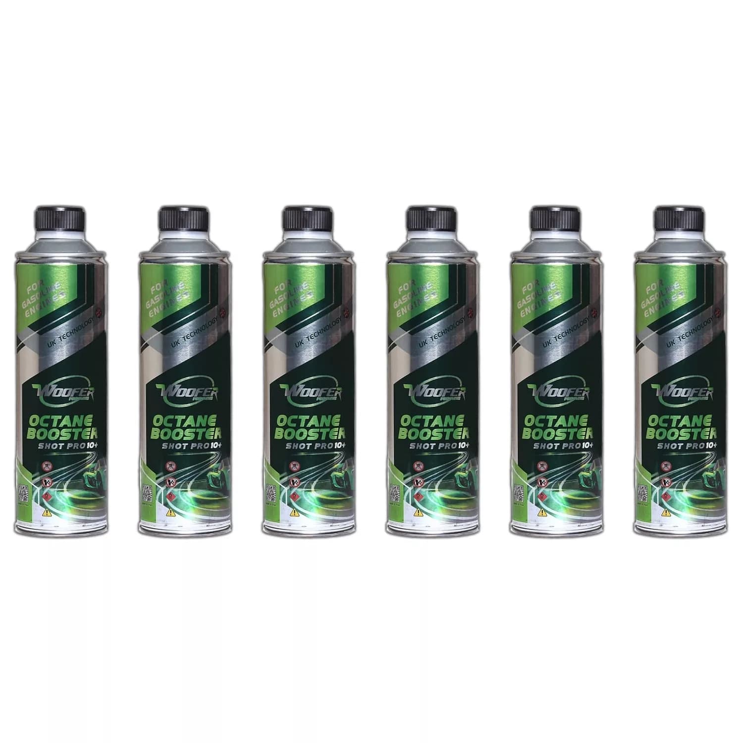 اکتان بوستر ووفر مدل Shot Pro 10 حجم 500 میلی لیتر بسته 6 عددی