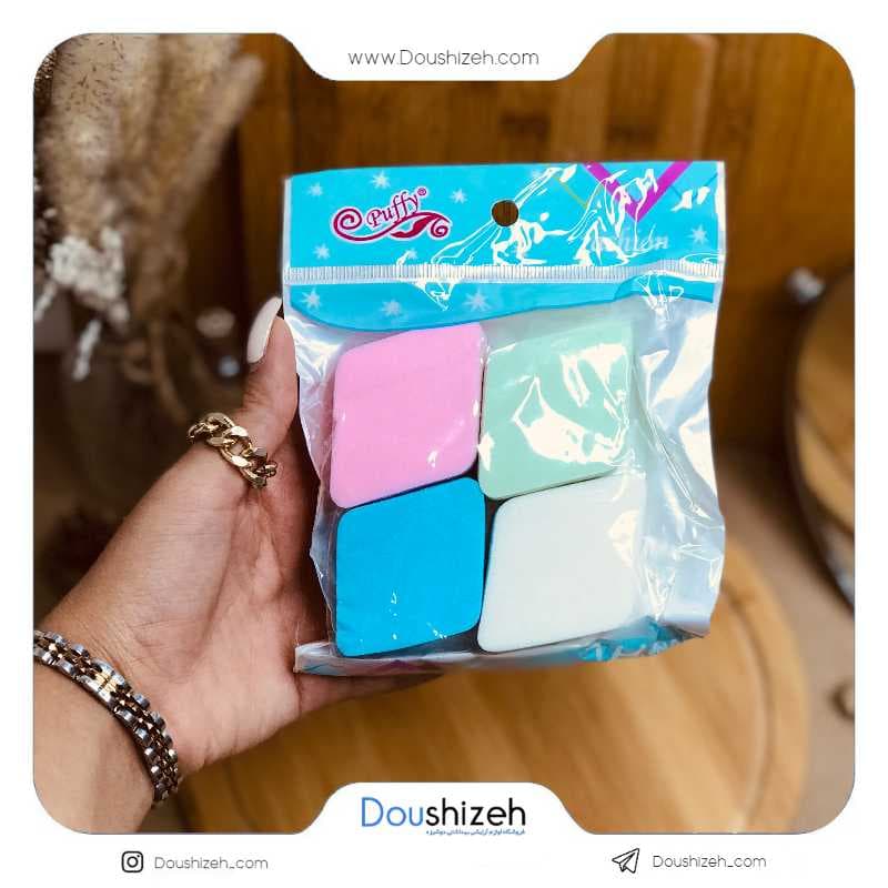 پد آرایشی 4 تکه لوزی puffy | عمده — تصویر ۲