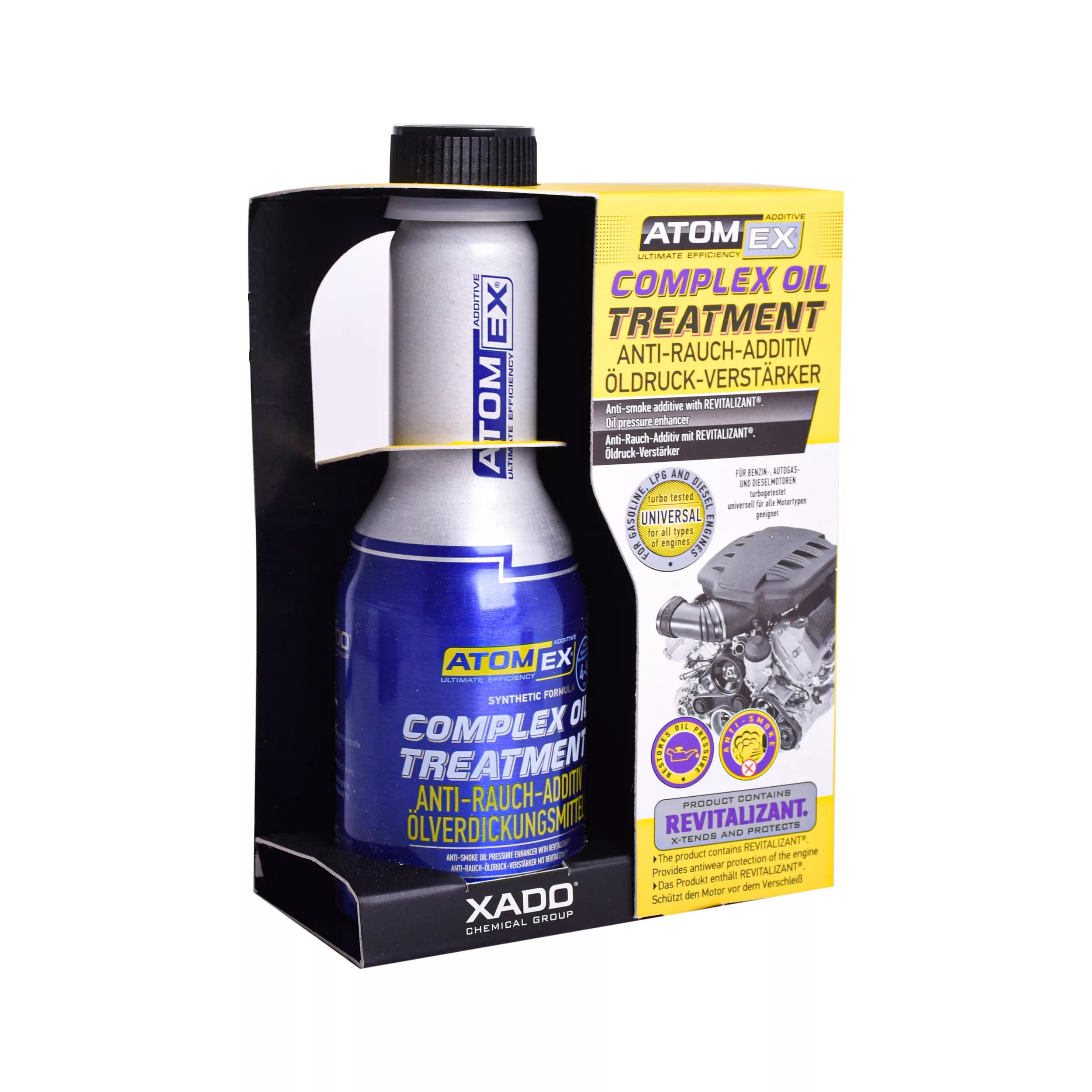 مکمل روغن موتور ضد دود زادو مدل Complex Oil New حجم 250 میلی لیتر — تصویر ۲