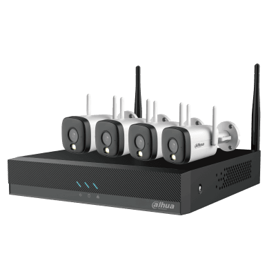 KIT/NVR2104HC-W/4-HFW1539DTK1P-SW-PV-0360B سیستم نظارت تصویری هوشمند بیسیم