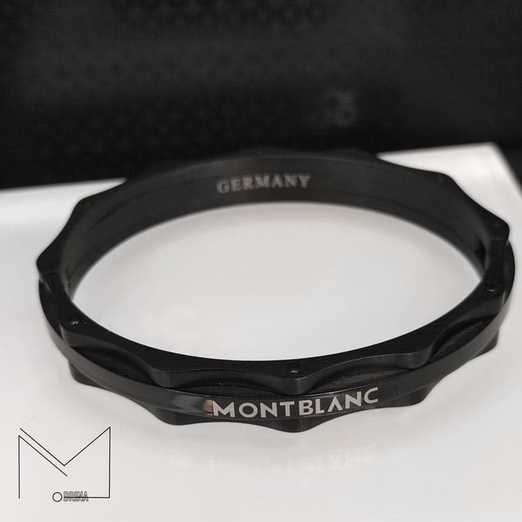 دستبند مردانه تمام استیل MontBlanc — تصویر ۶