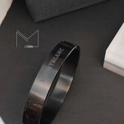 دستبند مردانه تمام استیل MontBlanc — تصویر ۳