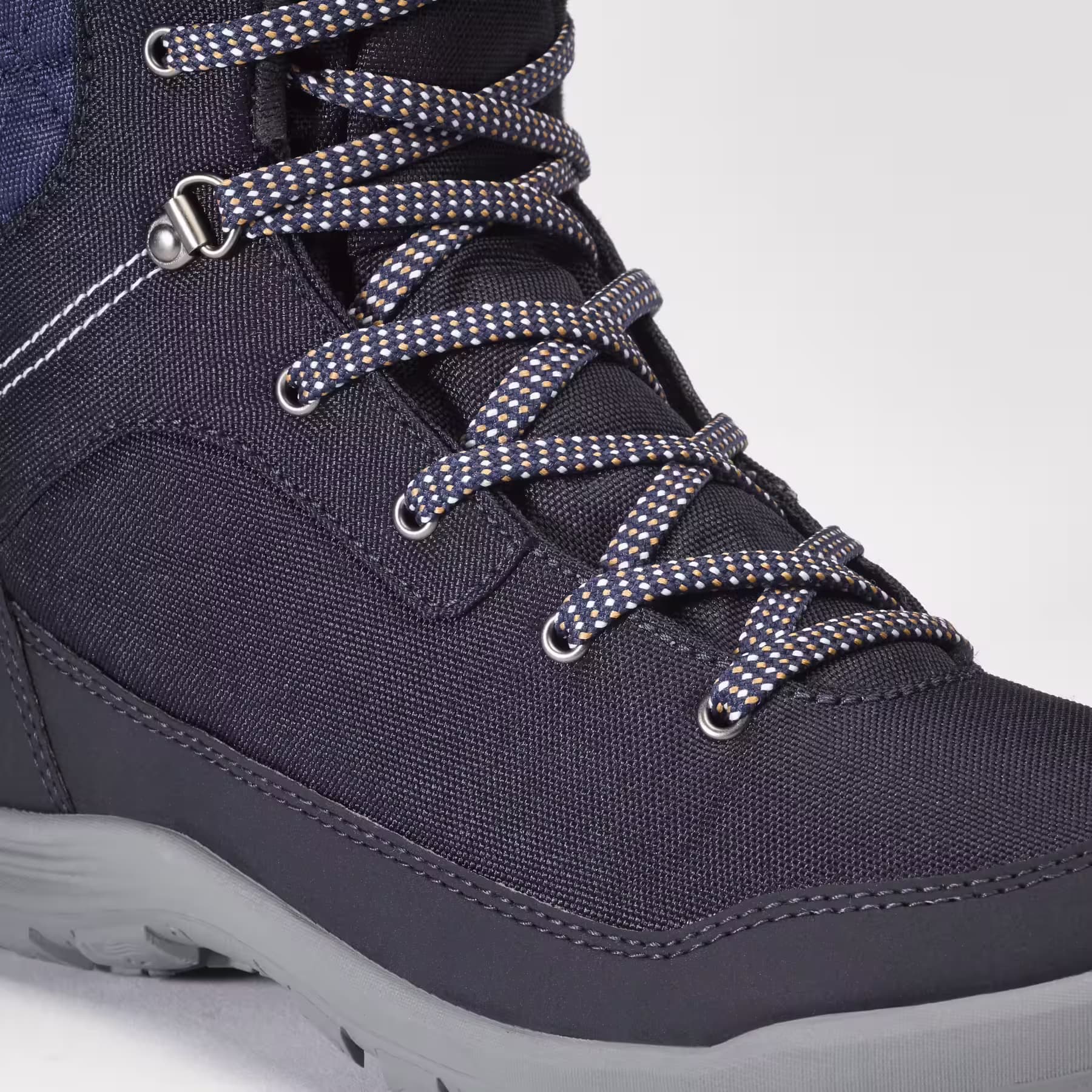 کفش زمستان – بوت زنانه کچوا – ضدآب 2023 Quechua Women’s Waterproof Outdoor Snow Boots – High Shaft – Black – SH100 — تصویر ۶