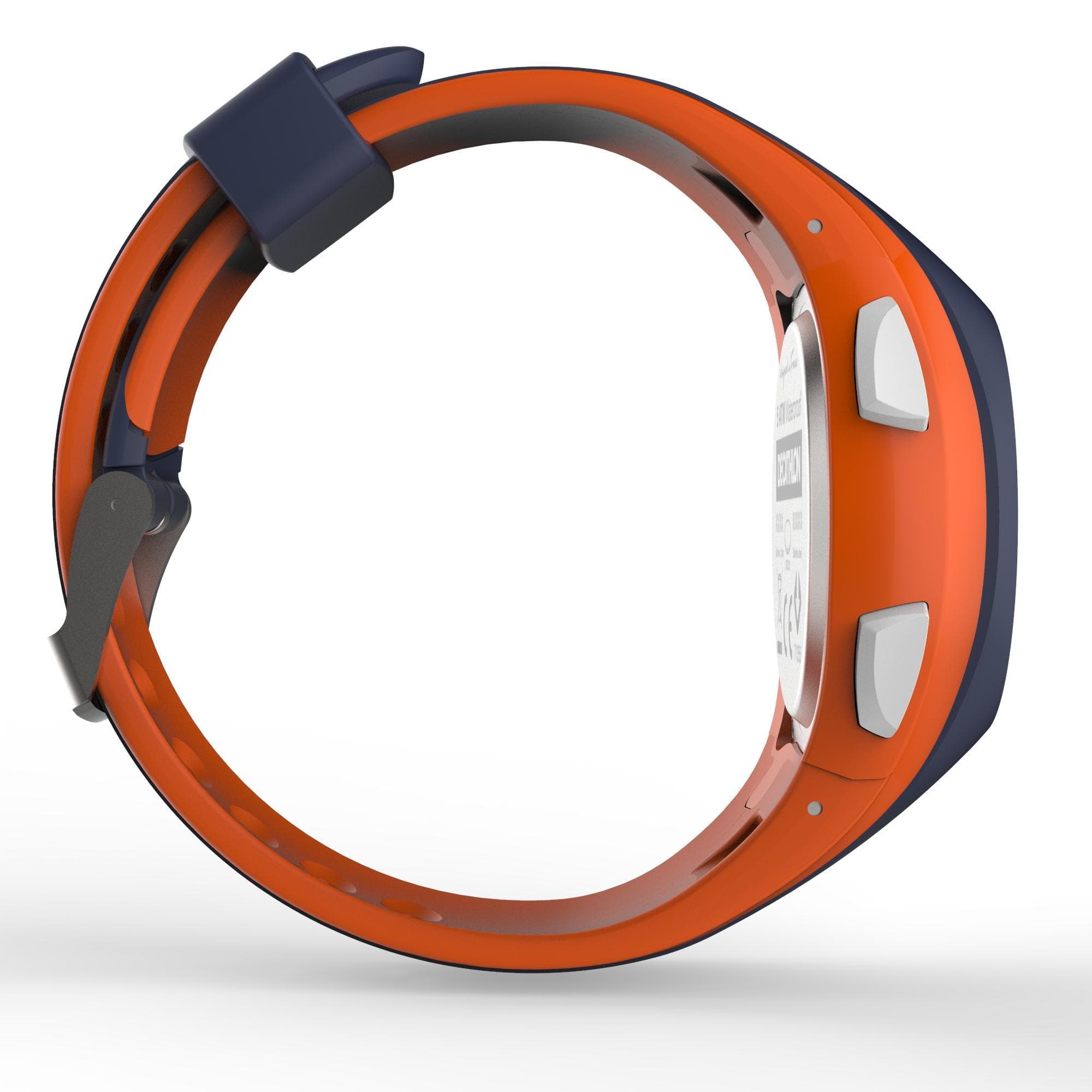 ساعت مچی کالنجی – دکتلون Kalenji Running Watch with Waterproof Stopwatch – Blue / Orange – W200 M — تصویر ۴