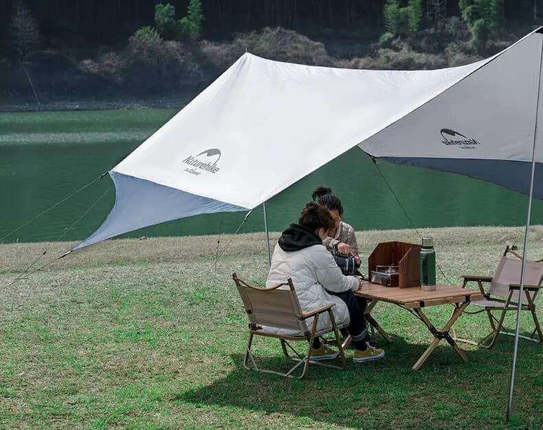 سایبان – تارپ نیچرهایک مدیوم Naturehike Hexagonal Tarp M — تصویر ۵