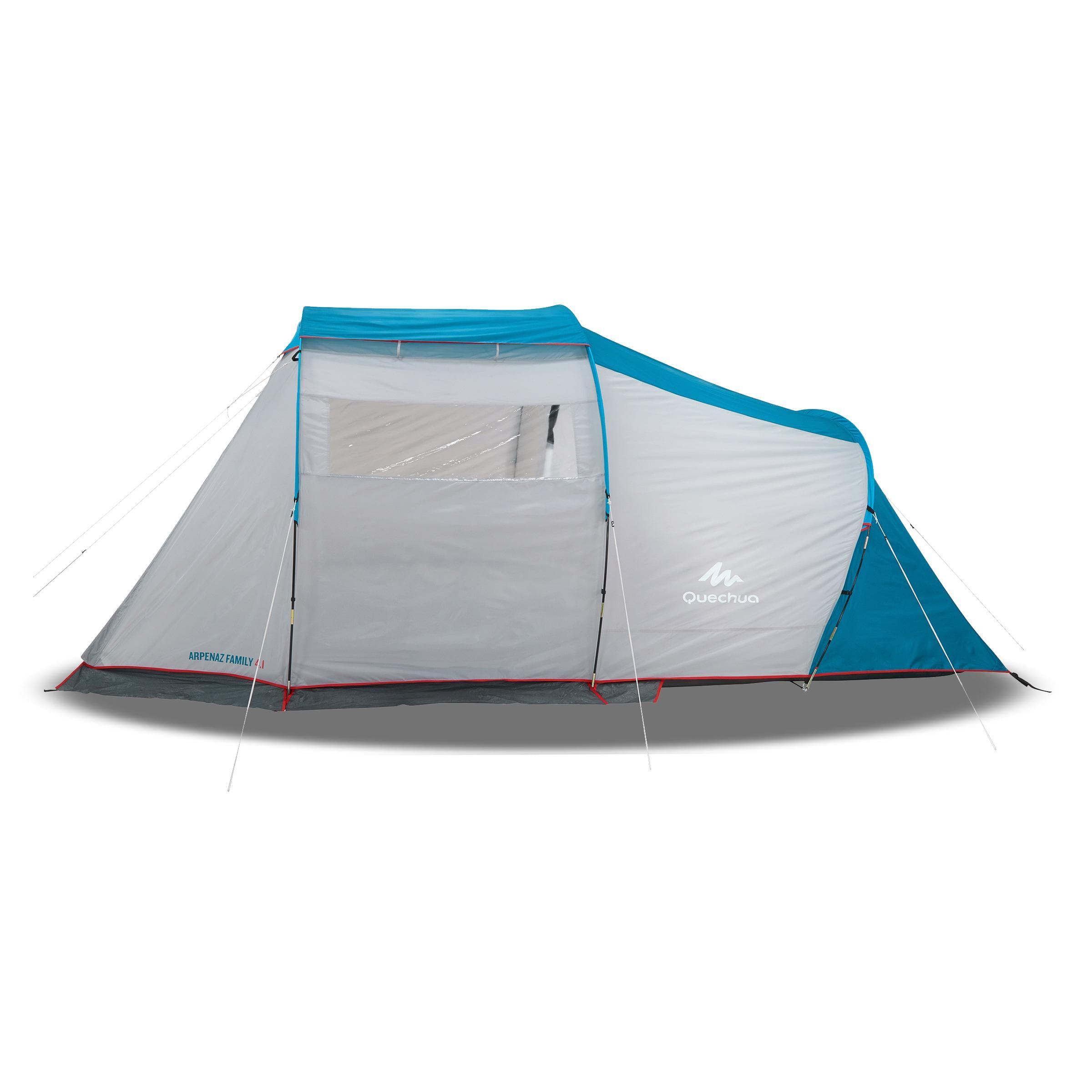 چادر کچوا 4.1 کمپینگ – آرپناز Quechua 4 Person Camping Tent – 1 Room – Arpenaz 4.1 – White blue — تصویر ۷