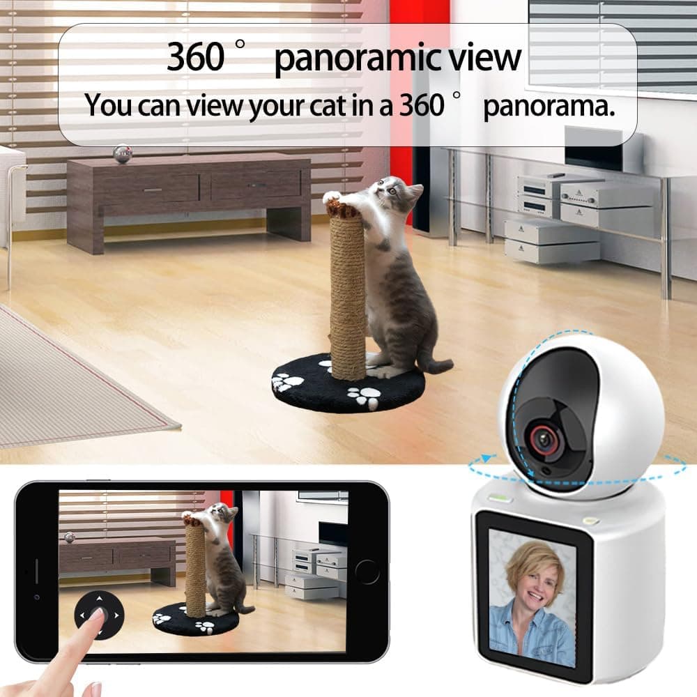 دوربین تماس تصویری هوشمند C31 1080P Video Calling WiFi HD Camera — تصویر ۳
