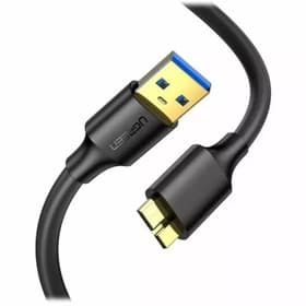 کابل دیتا USB 3.0 به Micro USB – برند UGREEN – مدل US130 – طول 1 متر – مشکی – گارانتی 18 ماهه پایا ارتباط