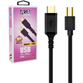 کابل دیتا Type-C به Mini USB 5 پین – برند K-NET PLUS – مدل KP-CUC518 – طول 1.8 متر – مشکی – گارانتی 36 ماهه شبکه البرز