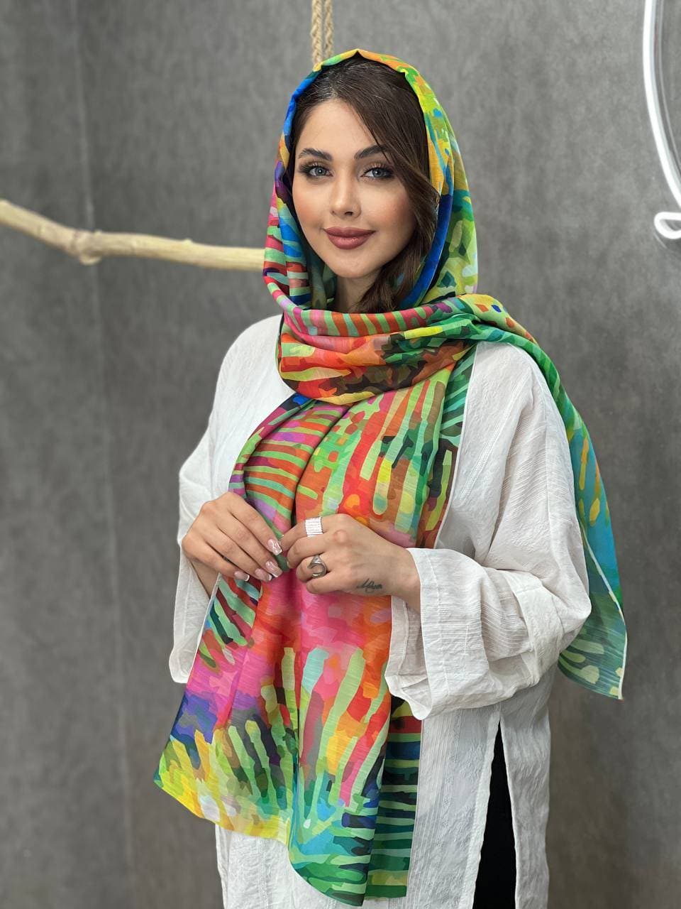 شال نخ اسلپ کد 346
