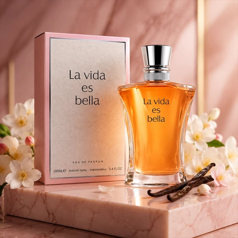ادکلن La Vida Es Bella | ادوپرفیوم زنانه شیرین و شیک ۱۰۰ میل
