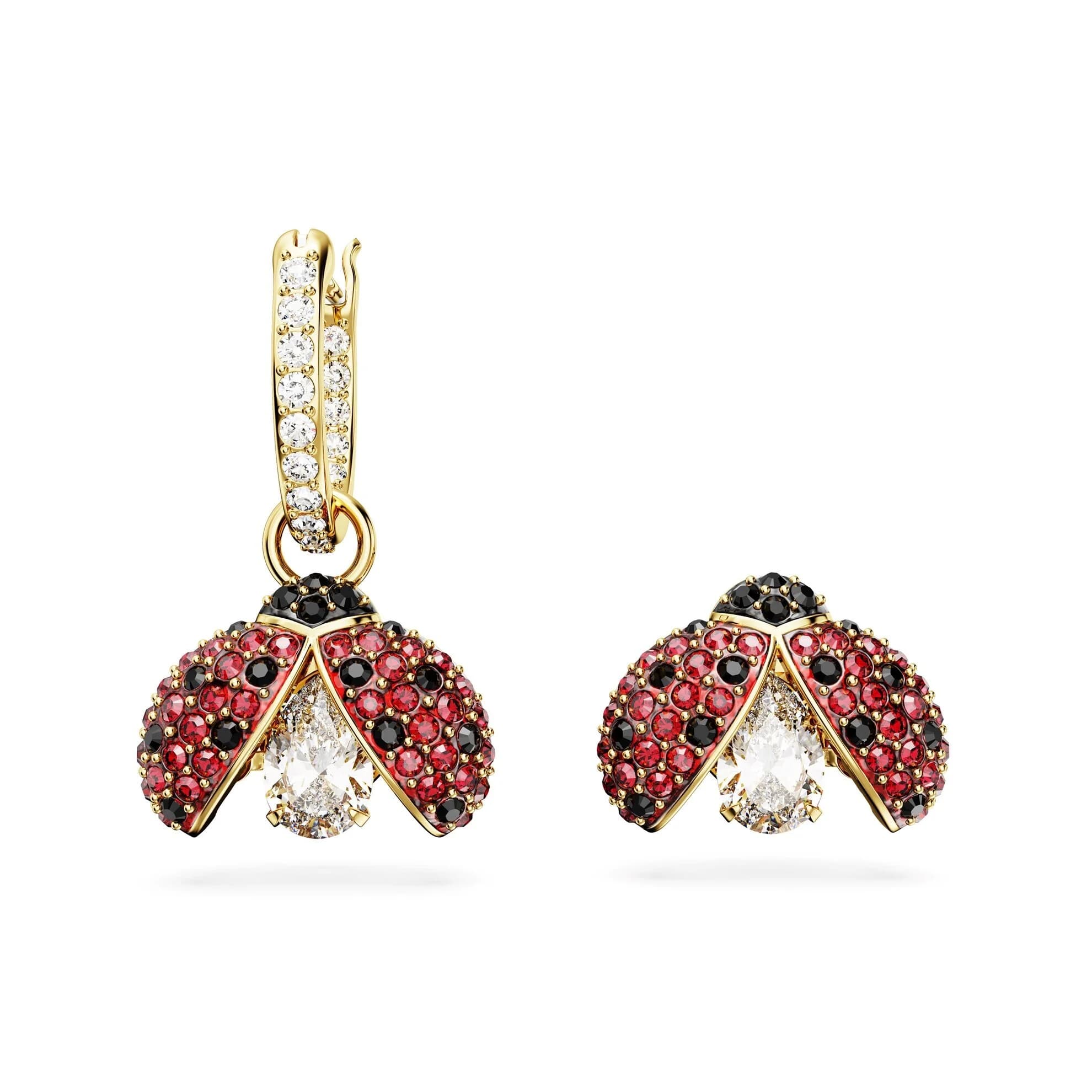گوشواره قرمز سواروسکی اورجینال Swarovski Idyllia damla küpeler 5666131 — تصویر ۳