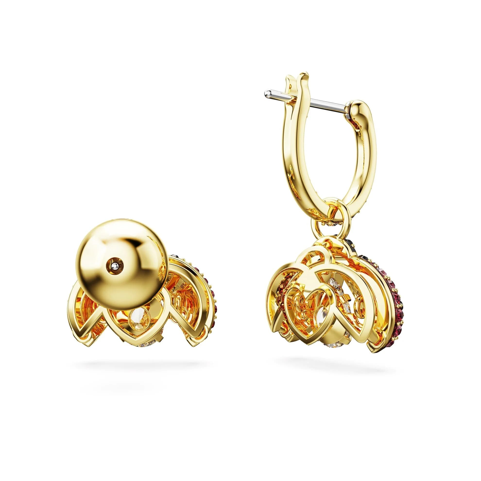 گوشواره قرمز سواروسکی اورجینال Swarovski Idyllia damla küpeler 5666131 — تصویر ۴