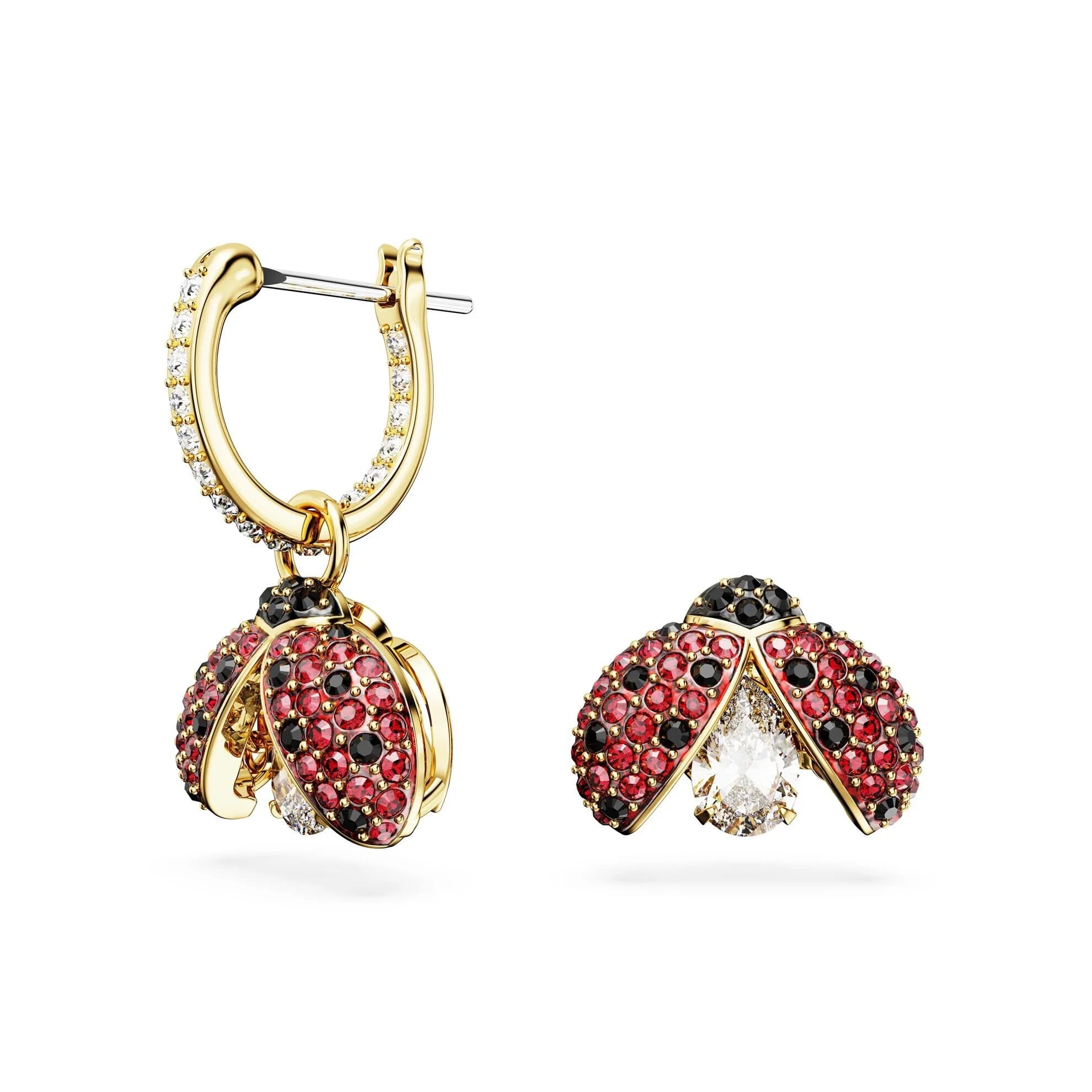 گوشواره قرمز سواروسکی اورجینال Swarovski Idyllia damla küpeler 5666131 — تصویر ۷