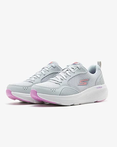کفش زنانه اسکیچرز اورجینال -طوسی Skechers Go Run Elevate – Xylon 128333 GYLV — تصویر ۵