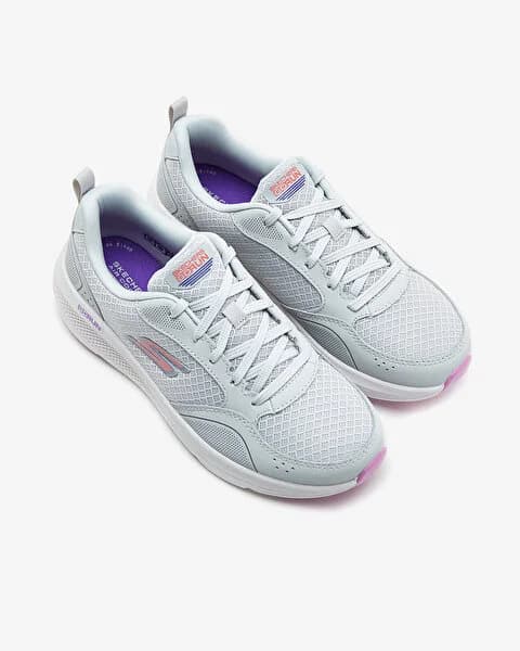 کفش زنانه اسکیچرز اورجینال -طوسی Skechers Go Run Elevate – Xylon 128333 GYLV — تصویر ۸