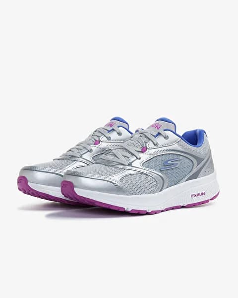 کفش زنانه اسکیچرز اورجینال -طوسی Skechers Go Run Consistent – Chandra 128281 SLPR — تصویر ۴